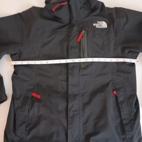 The North Face Outer Shell of the HyVent Black Full-Zip Jacket Youth 14/16 - Picture 12 of 16